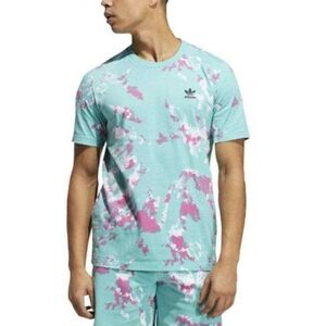 Adidas Originals All Day I Dream About Summer Tie Dye T-Shirt Men's Size Small